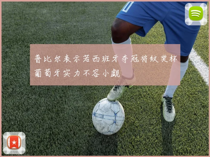 普比尔表示若西班牙夺冠将纹奖杯葡萄牙实力不容小觑